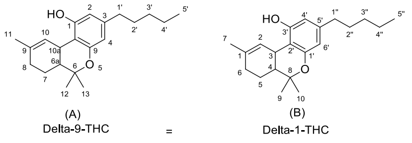 thc化學結(jié)構(gòu)式